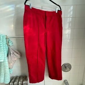 Dickie’s Red Pants